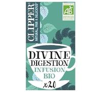 CLIPPER - Infusion Divine Digestion 38G - le Lot De 4