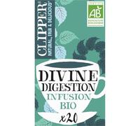 CLIPPER - Infusion Divine Digestion, Mélange Naturel Savoureux, 38g - Lot De 4