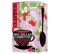 CLIPPER - Infusion Mes Belles Gambettes - Fraise & Sureau - Bio - 20 sachet