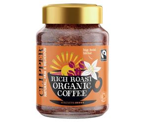 Clipper Instant Coffee - Papoua New Guinea 100 g (lot de 4)