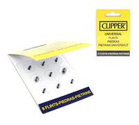 Clipper Lot de 2 (packs de 9) pierres a briquet Convient pour tous les briquets, y compris les briquets Zippo