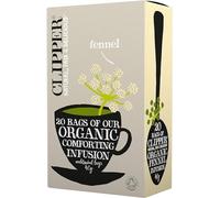 Clipper Organic Fennel Infusion 20 Teabags (Pack of 6, Total 120 Teabags)