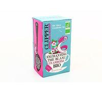 CLIPPER - Thé Bio Blanc À La Framboise, Infusion Naturelle Savoureuse, Boîte de 20 Sachets - Lot De 4