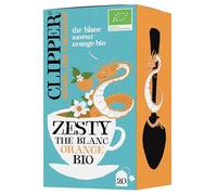 CLIPPER - Thé Blanc Orange Lovely - Bio - 20 sachets | Ingrédients Bio - 100% naturels