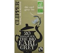 The noir Earl grey bio Clipper - Boîte de 20 sachets