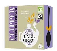 CLIPPER - Thé Noir Earl Grey - Bio - 50 sachets