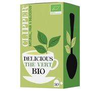CLIPPER – Thé vert bio – 20 sachets (1 paquet)
