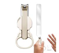 Clippers à ongles- Cutter de onglesprofessionnel, coupe-viol | de onglesen acier inoxydable avec ouvre-bouteille, outil de soins à la main pour le salon Camping Home Travel Kit, femmes, aîn