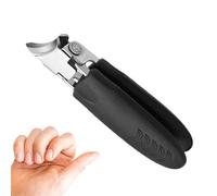 Clippers de l'ongle, coupe-ongles inclinés - Large mâchoire anti-glissières anti-glissade One-Clippers - Design de bord biseauté de précision, pastilleurs ergonomiques en acier inoxydable pour femmes
