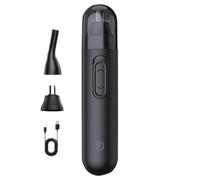 Clippers de nez, coupe-cheveux de nez électrique - Clipper de rasoir électrique 2 en 1 portable,Ciseaux de rasage du visage, coupe-sourcils pour hommes, coupe-barbe de voyage pour les vacances des ann