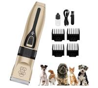 Clippers De Poils De Chien - Rasage Des Cheveux De Chat Électrique Bas Bruit | Cat Rasoir, Coupelle Silencieuse | Textures Antidérapantes Coupe Électrique, Fournitures Pour Animaux De Compagnie Pour D