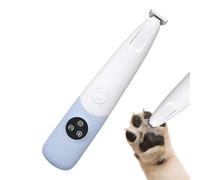 Clippers de poils pour chiens, coupe-patte de chien avec lumière D,Trimmer pour chien pour pattes | 600mAh outils sans fil imperméabs rechargeabs Cutter de cheveux éctrique pour s yeux, s oreils, visa