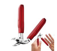 Clippers d'ongles incarnés, coupeurs d'ongles pour les ongles incarnés, Coupe à ongles à mâchoire large anti-éclaboussure, Clippers de ongles incarné, coiffeur d'aissees incurvé à main courbée à la ma