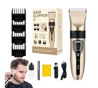 Clippers et coupeurs professionnels, rasoirs de rasoir électrique - Rasoir sans fil rechargeable électrique pour la coupe des cheveux,Kit de rasage imperméable professionnel, doublures des Edgers pour