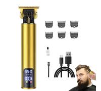 Clippers Tondeuse à Cheveux | Pince à Cheveux Sans Fil Electrique Rechargeable Professionnel Kit de Coupe de Cheveux de Coiffure avec Affichage LED Préparation à la Maison pour Hommes