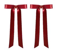 Clips à Barrettes Magnétiques 2026 avec Noeud Papillon pour Coiffure, Maintien Forte Antidérapant, Mini Clips Papillon Magnétiques 2-en-1, Design Seamless Tropical Sunset pour Femmes et Filles