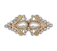 Clips à Cardigan 3pcs Vintage Pull Tourbillon Clip Cape Clips Cardigan Broche for Femmes Col Châle Fermoir Robe Chemise Broches(K)