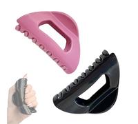 Clips A Griffes, Pince à Requin en Silicone Souple, Bonne TéNacité, Augmente les Particules AntidéRapantes, Force de Morsure Forte, Peut Tenir Fermement les Cheveux