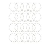 Clips à Ressort de Retenue pour Spot Lumineux MR16, Conception élastique pour une Fixation Sécurisée de l'ampoule, 20 Pièces