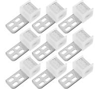 Clips à ressort for canapé, 50 pièces, Kit de réparation Support coussin, quatre trous, accessoires pieds meubles en métal