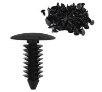 Clips Agrafes - 100Pcs - Nylon - Fixation Universelle - Panneaux de Portes et Pare-chocs