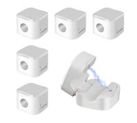 Clips Câbles,6 PCS Magnétique Auto Adhésif Cable Clips Accroche Cable Adhésif Organisateur de Câbles de Bureau pour Bureau Voiture Cuisine Chambre Mur