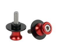 Clips carrosserie Pour Suzuki GSXR 600 750 1000 1300 GSR 750 GSX 1300 SFV 650 SV 1000 SV 650 TL 1000R S M8 Swingarm Spool Sliders Stand Vis(ROUGE)