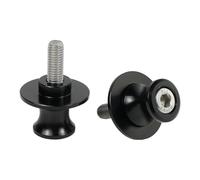 Clips carrosserie Pour Suzuki GSXR 600 750 1000 1300 GSR 750 GSX 1300 SFV 650 SV 1000 SV 650 TL 1000R S M8 Swingarm Spool Sliders Stand Vis(Noir)
