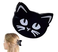 Clips Cheveux Griffes Halloween Adorable Fantôme Chat Demi-Barrette