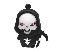 Clips d'aération en forme de crâne pour voiture | Pince de parfum en forme de crâne d'horreur - diffuseur de voiture - Accessoires d'intérieur pour homme et femme