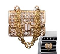 Clips d'aération en strass pour voiture, Clip d'aération pour désodorisant de voiture | Clip d’aération pour diffuseur de,Décoration intérieure de élégante, d'aromathérapie décora