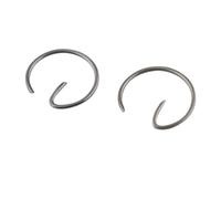 Clips D'axe De Piston Ø12mm Rsm Pour Mobylette Peugeot 50 Fox 1995 À 2004 Neuf