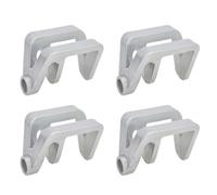 Clips de bouée de bateau - 4 supports de pare-chocs de bateau | Clips de pare-chocs de bateau pour ponton bateaux | Accessoires de connexion et de libération rapides pour un amarrage facile