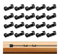Clips de câble auto-adhésifs - 20 pièces de clip de gestion de câble, mural pour câble de chargement USB câble Ethernet, organisateur de câble pour bureau à domicile