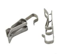 Clips de câble de toit et gouttière pour systèmes de dégivrage, adaptés pour les toits en ardoise et diverses tuiles inclinées, matériau en alliage d'aluminium pour plus de durabilité