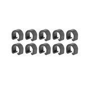 Clips De CâBle De VéLo Boucles de vélo de type C, ligne de frein en plastique, câbles de changement de vitesse, Guide, Clips en C, pince à pression en forme de U, accessoire de vélo(10Pcs)