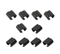Clips De CâBle De VéLo Guide de câble de frein à disque mécanique hydraulique, vélo de route de montagne, boîtier de ligne de fixation de cadre de tuyau(B 10pcs)