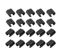 clips de câble de vélo Guide de câble frein à disque mécanique hydraulique, vélo route montagne, boîtier ligne fixation cadre tuyau(B 20pcs)