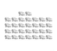 Clips de câble en acier inoxydable pour panneau solaire de 6 à 6,5 mm pour fils Sus304, pinces de gestion de fils en acier à ressort pour supports de cadre de 1,0 à 3,2 mm, montage simple pour la