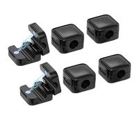 Clips de Câble Magnétiques et Adhésifs - Organisateur de Fils | Support de Fil pour Bureau, Clips de Chargeur Téléphone, Enrouleur de Cordon USB, Rangement de Câble Maison et Voiture