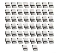 Clips de câble solaire en acier inoxydable haute performance, parfaits pour la gestion des fils photovoltaïques, 20 pièces/50 pièces (50 pièces)