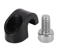 Clips de câbles de vélo haute résistance Plastics en plastique U pour les pipides de changement de frein Mountain Road Bicycle Câble Management Black 5 Pack