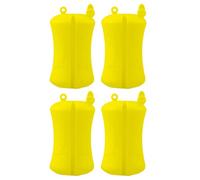 Clips de canne à pêche - Bouchon de canne à pêche léger - Libération rapide 4 en 1 - Balle fixe pour canne à pêche en plein air, pêche, randonnée, camping