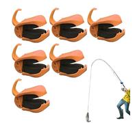 Clips de Canne à - Support de Canne antidérapant de 4,5 cm, Fixation réutilisable du matériel de , Accessoires de pour Le Jigging, la traîne, Le Lancer des berges de la rivière | Stab
