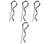 Clips de carrosserie RC, 16 pièces remplacement précises en forme R, Coque corps voiture télécommandée 1/18, pour modèles HS 18301 18302 18311 18312, amateurs et réparateurs de véhicules miniatures