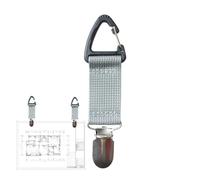 Clips de chapeau de voyage - Clip de chapeau portable pour sac de transport, clip de chapeau | Clip de chapeau multifonction en bec de canard, clip de chapeau de voyage pour , Gris argenté.,