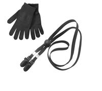 Clips de chapeau pour le vent - Clip réglable - Sangle coupe-vent - Cordon de menton - Support multifonction pour les sports de plein air, les accessoires de voyage - Gardez votre chapeau pendant une