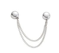 Clips de chemise pour femmes - Fixations magnétiques multifonctionnelles - Pince magnétique pour vêtements de femme, attaches d'ourlet, pantalons, hauteurs, col et poches arrière, argenté, Siehe