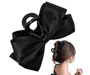 Clips de cheveux à griffe - Clip mat de style arc, accessoire rond de forme de requin | Grande Grip Clasm non galet Fonction de soutien durable Solution de soutien quotidien Création Femmes Girls Casu