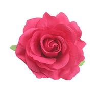 Clips de cheveux de fleur, épingle à cheveux de fleur mariage Sweet Rose Brooch Party Coil Clip Accessoires Rose Red Rose